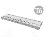 Conector cablu-placa, 22 pini, mama, TE Connectivity - 280364