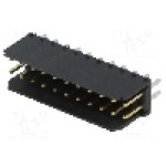 Conector cablu-placa, 22 pini, tata, AMPHENOL - 76385-311LF