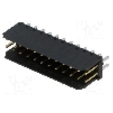 Conector cablu-placa, 24 pini, tata, AMPHENOL - 76385-312LF