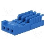 Conector cablu-placa, 3 pini, mama, TE Connectivity - 281786-3