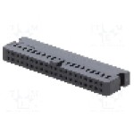 Conector cablu-placa, 40 pini, mama, HIROSE - HIF3BA-40D-2.54C