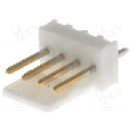 Conector cablu-placa, 4 pini, tata, MOLEX - 22-29-2041