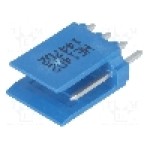 Conector cablu-placa, 4 pini, tata, TE Connectivity - 281695-4