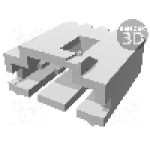 Conector cablu-placa, 4 pini, tata, TE Connectivity - 5-103735-3