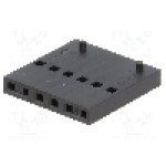 Conector cablu-placa, 6 pini, mama, MOLEX - 90123-0106