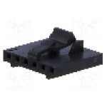 Conector cablu-placa, 6 pini, mama, TE Connectivity - 104257-5