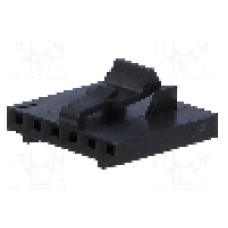 Conector cablu-placa, 6 pini, mama, TE Connectivity - 104257-5
