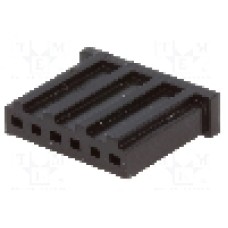 Conector cablu-placa, 6 pini, mama, TE Connectivity - 280360