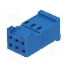 Conector cablu-placa, 6 pini, mama, TE Connectivity - 281839-3