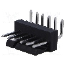 Conector cablu-placa, 6 pini, tata, MOLEX - 171857-0006