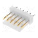 Conector cablu-placa, 6 pini, tata, MOLEX - 22-29-2061 Conector cablu-placa, 6 pini, tata, MOLEX - 22-29-2061