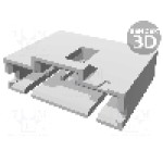 Conector cablu-placa, 6 pini, tata, TE Connectivity - 5-104363-5