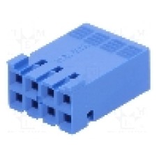 Conector cablu-placa, 8 pini, mama, AMPHENOL - 65239-004LF