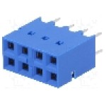 Conector cablu-placa, 8 pini, mama, AMPHENOL - 87606-804LF Conector cablu-placa, 8 pini, mama, AMPHENOL - 87606-804LF