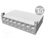 Conector cablu-placa, 8 pini, mama, TE Connectivity - 1375820-8