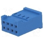 Conector cablu-placa, 8 pini, mama, TE Connectivity - 281839-4