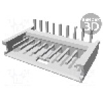 Conector cablu-placa, 9 pini, tata, TE Connectivity - 280511-1