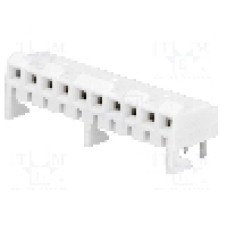 Conector pas semnal, 10 pini, pas pini 3.96mm, mama, MOLEX - 9483105 Conector pas semnal, 10 pini, pas pini 3.96mm, mama, MOLEX - 9483105