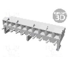 Conector pas semnal, 10 pini, pas pini 3.96mm, mama, MOLEX - 9484109