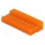 Conector pas semnal, 10 pini, pas pini 3.96mm, mama, TE Connectivity - 4-640426-0