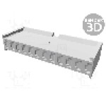 Conector pas semnal, 12 pini, pas pini 3.96mm, mama, TE Connectivity - 280595