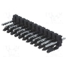 Conector pas semnal, 12 pini, pas pini 3.96mm, tata, MOLEX - 26481125 Conector pas semnal, 12 pini, pas pini 3.96mm, tata, MOLEX - 26481125