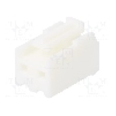 Conector pas semnal, 2 pini, pas pini 3.96mm, mama, TE Connectivity - 1-1123722-2