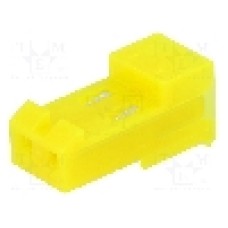Conector pas semnal, 2 pini, pas pini 3.96mm, mama, TE Connectivity - 3-640427-2