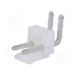 Conector pas semnal, 2 pini, pas pini 3.96mm, tata, JST - B2PS-VH (LF)(SN)