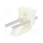 Conector pas semnal, 2 pini, pas pini 3.96mm, tata, MOLEX - 26604020