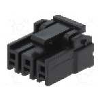 Conector pas semnal, 3 pini, pas pini 3.96mm, mama, HIROSE - DF63-3S-3.96C
