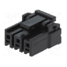 Conector pas semnal, 3 pini, pas pini 3.96mm, mama, HIROSE - DF63-3S-3.96C