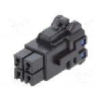 Conector pas semnal, 3 pini, pas pini 3.96mm, mama, HIROSE - DF63W-3S-3.96C