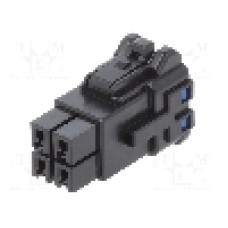 Conector pas semnal, 3 pini, pas pini 3.96mm, mama, HIROSE - DF63W-3S-3.96C