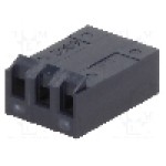 Conector pas semnal, 3 pini, pas pini 3.96mm, mama, MOLEX - 9930300