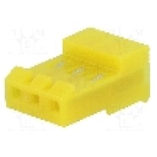 Conector pas semnal, 3 pini, pas pini 3.96mm, mama, TE Connectivity - 3-640427-3