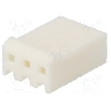 Conector pas semnal, 3 pini, pas pini 3.96mm, mama, TE Connectivity - 640250-3