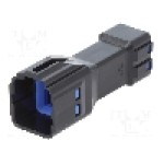 Conector pas semnal, 3 pini, pas pini 3.96mm, tata, HIROSE - DF63W-3EP-3.96C