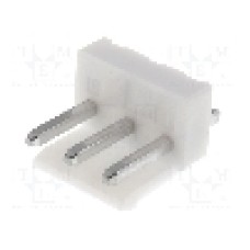 Conector pas semnal, 3 pini, pas pini 3.96mm, tata, JST - B3P-VH (LF)(SN)