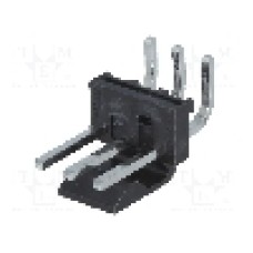 Conector pas semnal, 3 pini, pas pini 3.96mm, tata, MOLEX - 1718140003