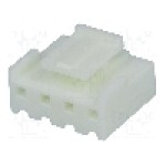 Conector pas semnal, 4 pini, pas pini 3.96mm, mama, JST - VHR-4N