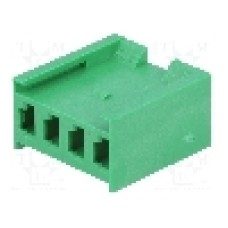 Conector pas semnal, 4 pini, pas pini 3.96mm, mama, TE Connectivity - 280591