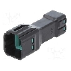Conector pas semnal, 4 pini, pas pini 3.96mm, tata, HIROSE - DF63WA-4EP-3.96C