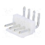 Conector pas semnal, 4 pini, pas pini 3.96mm, tata, JST - B4PS-VH (LF)(SN)