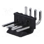Conector pas semnal, 4 pini, pas pini 3.96mm, tata, MOLEX - 1718140004 Conector pas semnal, 4 pini, pas pini 3.96mm, tata, MOLEX - 1718140004