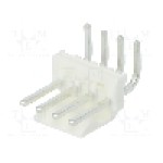 Conector pas semnal, 4 pini, pas pini 3.96mm, tata, MOLEX - 26605040 Conector pas semnal, 4 pini, pas pini 3.96mm, tata, MOLEX - 26605040