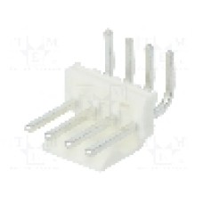 Conector pas semnal, 4 pini, pas pini 3.96mm, tata, MOLEX - 26605040