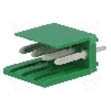 Conector pas semnal, 4 pini, pas pini 3.96mm, tata, TE Connectivity - 280610-1