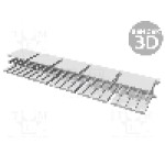 Conector pas semnal, 4 pini, pas pini 3.96mm, tata, TE Connectivity - 280610-2