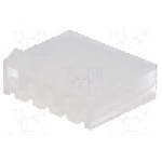 Conector pas semnal, 5 pini, pas pini 3.96mm, mama, MOLEX - 9503051